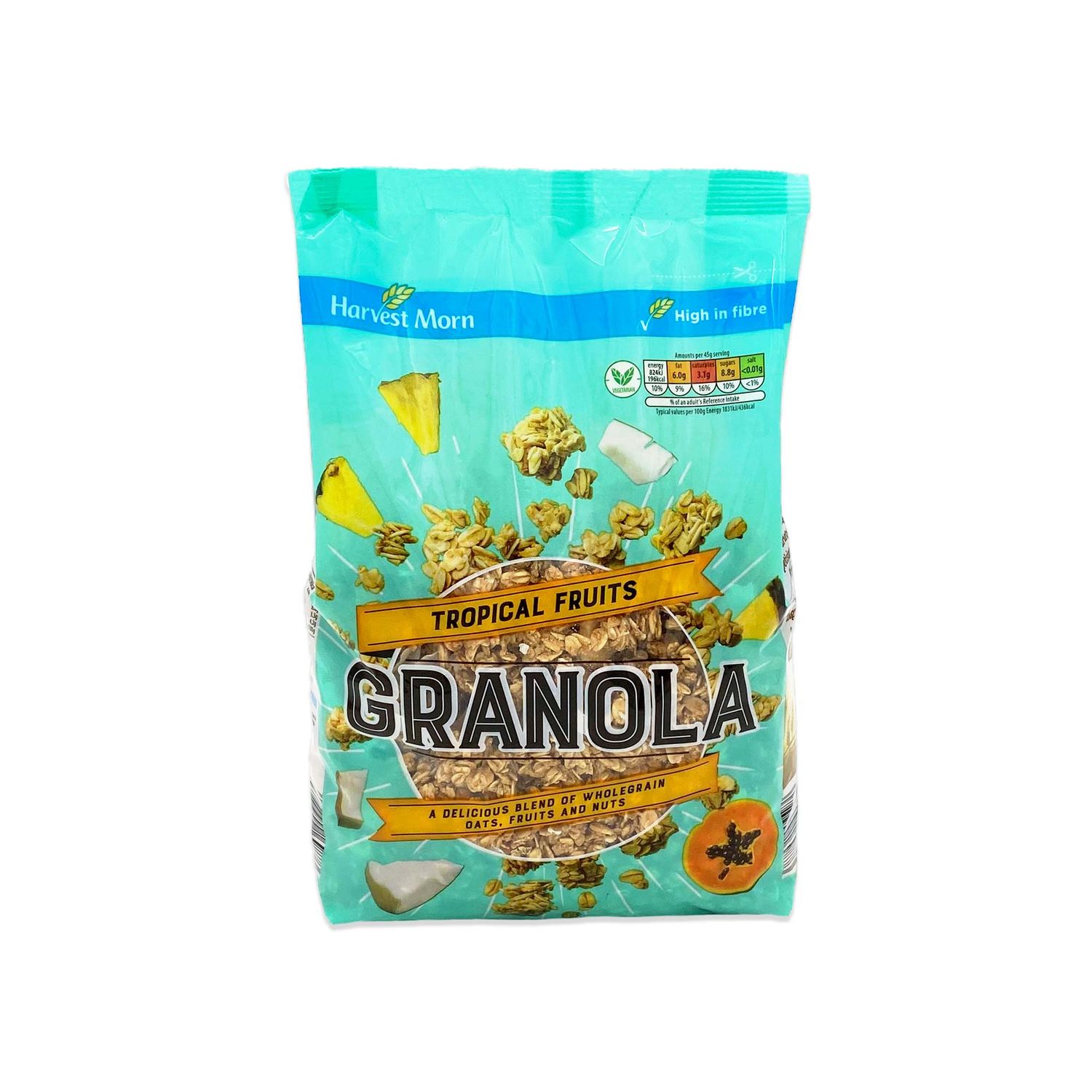 Tropical Fruits Granola 1kg Harvest Morn ALDI.IE